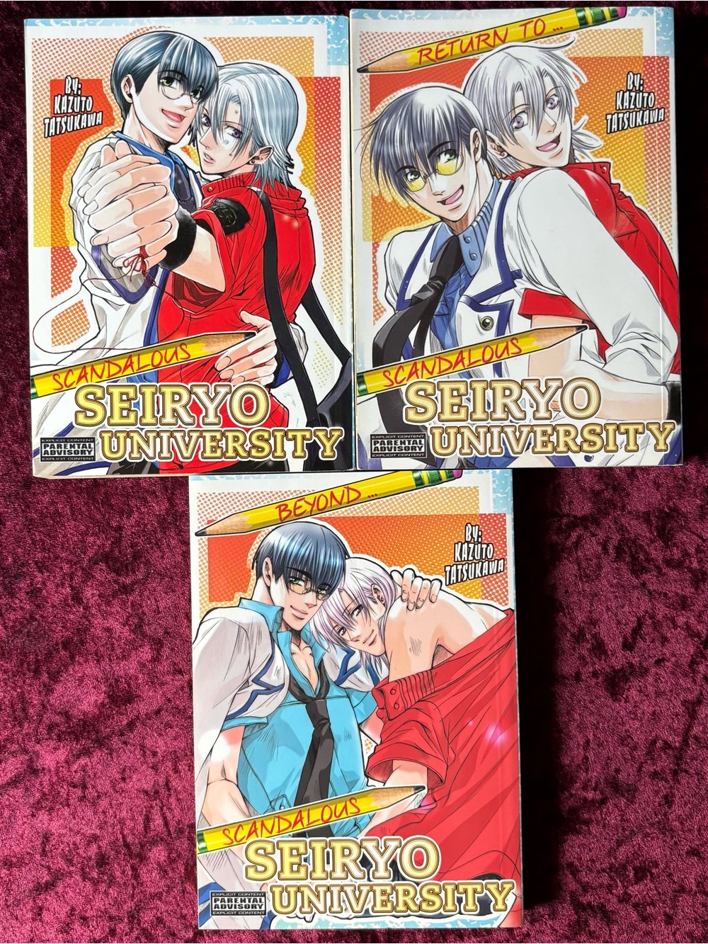 Scandalous Seiryo University Manga Set